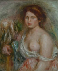 Portrait of a Model in Bust
